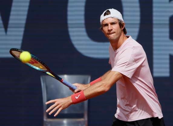 14 04 2024, ATP Tour 250, BMW Open 2024, Iphitos Munich, Tennis, Sport, in the picture Henri Squire GER