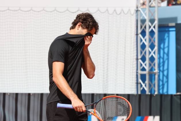 Taylor Fritz USA at training Tennis BMW Open 2024 14 04 2004 Munich PHOTO Mladen Lackovic LakoPress