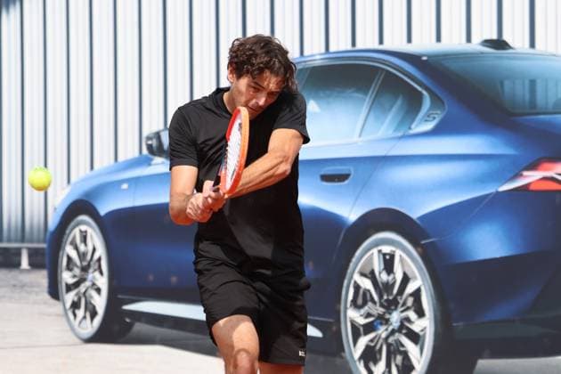 Taylor Fritz USA at training Tennis BMW Open 2024 14 04 2004 Munich PHOTO Mladen Lackovic LakoPress