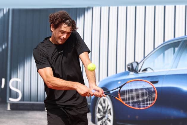 Taylor Fritz USA at training Tennis BMW Open 2024 14 04 2004 Munich PHOTO Mladen Lackovic LakoPress