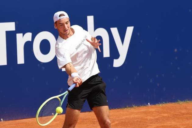 Jan Lennard Struff, during training Tennis BMW Open 2024 14 04 2004 Munich PHOTO Mladen Lackovic LakoPress