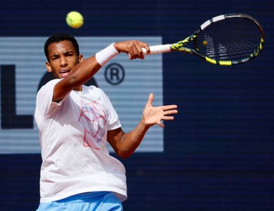 14 04 2024, ATP Tour 250, BMW Open 2024, Iphitos Munich, Tennis, Sport, in the picture Felix Auger Aliassime CAN