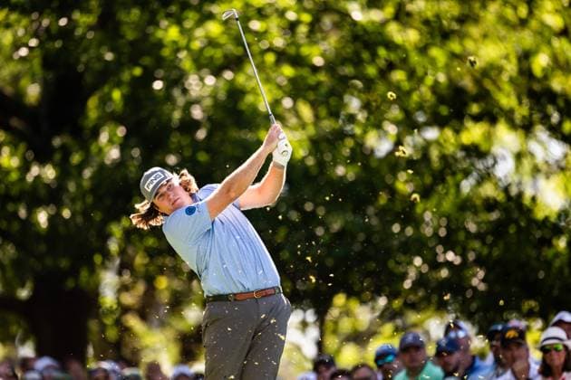 240414 Neal Shipley of The United States during the final round of the 2024 Masters Golf Tournament on April 14, 2024 in Augusta Photo Petter Arvidson BILDBYRAN kod PA PA0795 bbeng golf masters the masters Augusta us masters  Copyright: PETTERxARVIDSON BB240414PA054