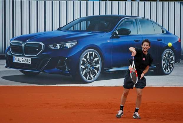 15 04 2024, BMW Open 2024, MTTC Iphitos Muenchen, Tennis, Sport Muenchen, in the picture Dominic Thiem AUT