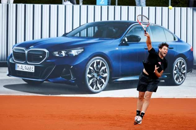 15 04 2024, BMW Open 2024, MTTC Iphitos Muenchen, Tennis, Sport Muenchen, in the picture Dominic Thiem AUT
