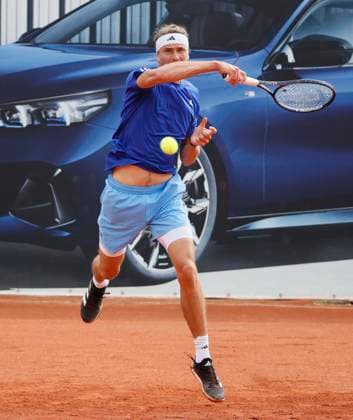 15 04 2024, BMW Open 2024, MTTC Iphitos Muenchen, Tennis, Sport Muenchen, in the picture Alexander Zverev GER