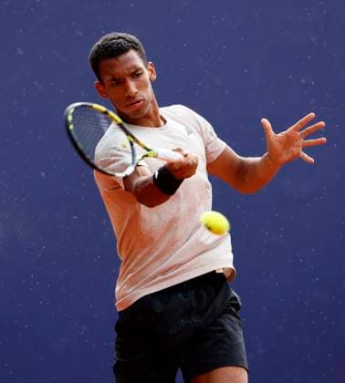 15 04 2024, BMW Open 2024, MTTC Iphitos Muenchen, Tennis, Sport Muenchen, in the picture Felix Auger Aliassime CAN
