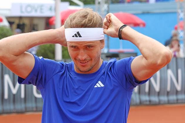 Alexander Zverev GER during training, Tennis BMW Open 2024 15 04 2004 Munich PHOTO Mladen Lackovic LakoPress