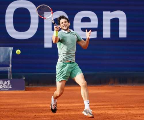 15 04 2024, BMW Open 2024, MTTC Iphitos Muenchen, Tennis, Sport Muenchen, in the picture Dominic Thiem AUT