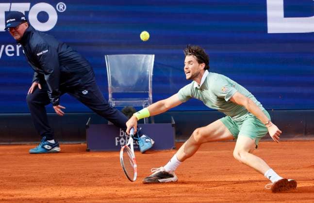 15 04 2024, BMW Open 2024, MTTC Iphitos Muenchen, Tennis, Sport Muenchen, in the picture Dominic Thiem AUT