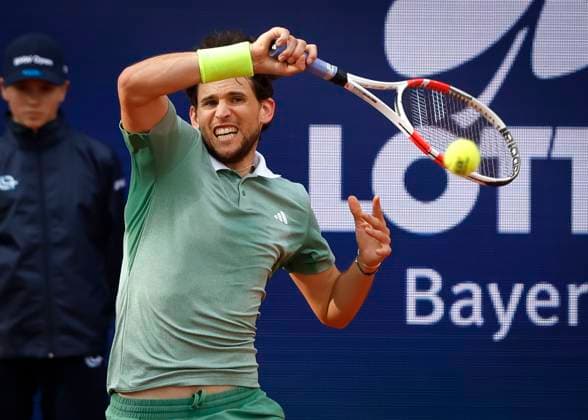 Dominic Thiem AUT Tennis BMW Open 2024 ATP MTTC Iphitos Munich Germany April 15, 2024 Copyright: xJuergenxHasenkopfx