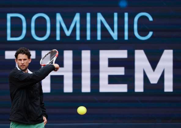 15 04 2024, BMW Open 2024, MTTC Iphitos Muenchen, Tennis, Sport Muenchen, in the picture Dominic Thiem AUT