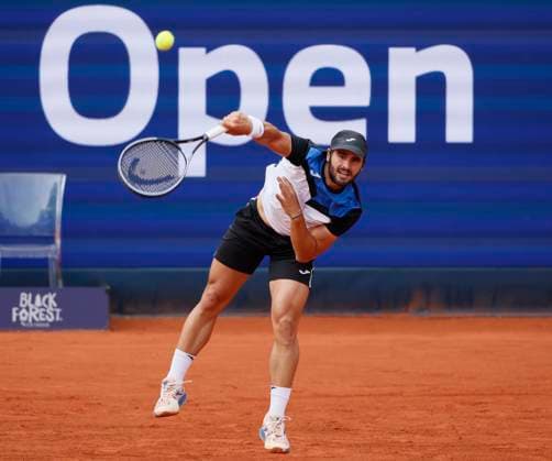 15 04 2024, BMW Open 2024, MTTC Iphitos Muenchen, Tennis, Sport Muenchen, in the picture Alejandro Moro Canas ESP