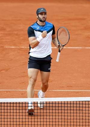Alejandro Moro Canas ESP makes a fist and cheers, cheers, joy, emotion Copyright: xJuergenxHasenkopfx