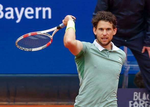Dominic Thiem AUT Tennis BMW Open 2024 ATP MTTC Iphitos Munich Germany April 15, 2024 Copyright: xJuergenxHasenkopfx