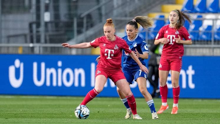 Football, Women, TSG 1899 Hoffenheim - 1. FC Köln