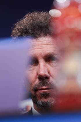 15 04 2024, Football, Season 2023 2024, UEFA Champions League, UCL, Press conference, Borussia Dortmund Atletico Madrid, Press conference with atmtr , Dortmund Signal Iduna Park NRW Germany xRHR PHOTO DEx Copyright: DennisxEwert RHR-FOTOx RHR-FOTO DE