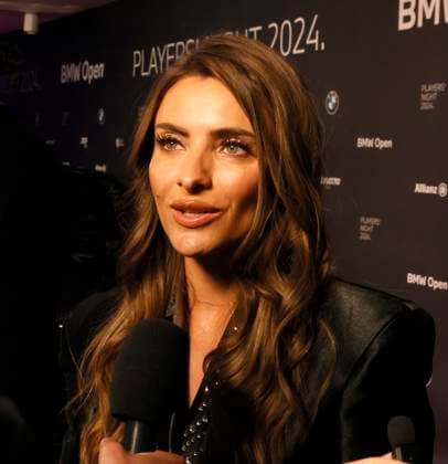 15 04 2024, Player s Night BMW Open 2024, MTTC Iphitos Muenchen, Tennis, Sport Muenchen, in the picture Sophia Tomalla