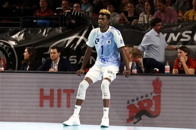 DEU, DVV, 1 VBL, BR Volleys vs VfB Friedrichshafen, 15 04 2024, Max Schmeling Halle, Berlin, DEU, DVV, 1 VBL, BR Volleys vs VfB Friedrichshafen, in the picture Jose Israel Masso Alvarez Friedrichshafen 1 Photo Juergen Engler nordphoto GmbH nordphotoxGmbHx xEngler nph00076