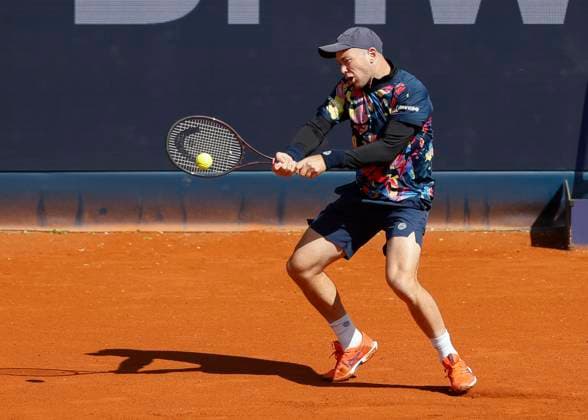 Dominik Koepfer Tennis BMW Open 2024 ATP MTTC Iphitos Munich Germany April 16, 2024 Copyright: xJuergenxHasenkopfx
