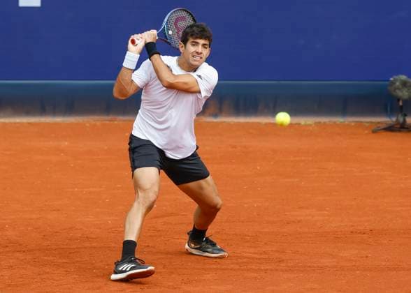 Christian Garin Tennis BMW Open 2024 ATP MTTC Iphitos Munich Germany April 16, 2024 Copyright: xJuergenxHasenkopfx