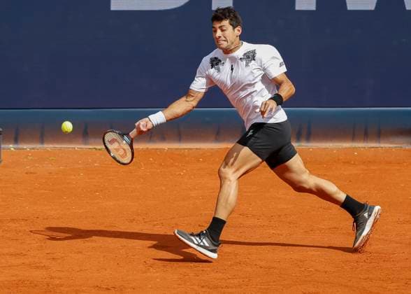 Christian Garin Tennis BMW Open 2024 ATP MTTC Iphitos Munich Germany April 16, 2024 Copyright: xJuergenxHasenkopfx