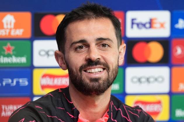Football, CL, Manchester City press conference