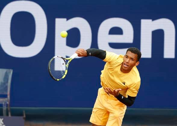 Felix Auger Aliassime CAN Tennis BMW Open 2024 ATP MTTC Iphitos Munich Germany April 16, 2024 Copyright: xJuergenxHasenkopfx