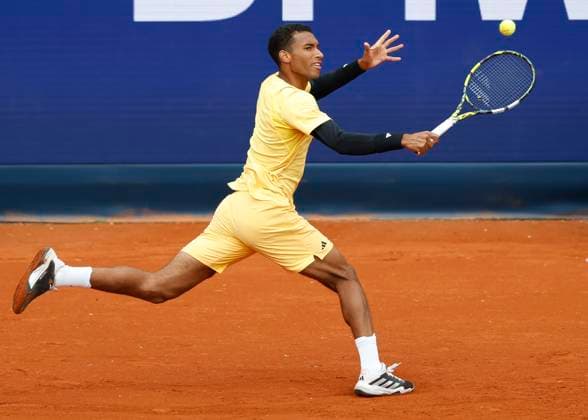 Felix Auger Aliassime CAN Tennis BMW Open 2024 ATP MTTC Iphitos Munich Germany April 16, 2024 Copyright: xJuergenxHasenkopfx