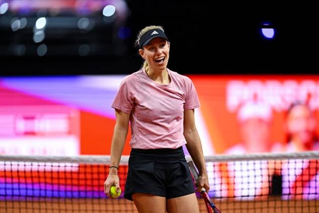 Porsche Tennis Grand Prix 2024 in Stuttgart, 16 04 2024 Angelique Kerber GER Porsche Tennis Grand Prix 2024