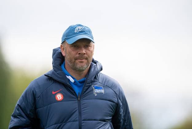 Soccer, Men, Season 2023 24, 2 Bundesliga, Hertha BSC, Training, Coach Pal Dardai Hertha BSC , 16 04 2024, Copyright: xSebastianxRäppold MatthiasxKochx