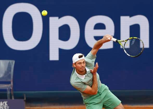 Maximilian Marterer GER Tennis BMW Open 2024 ATP MTTC Iphitos Munich Germany April 16, 2024 Copyright: xJuergenxHasenkopfx