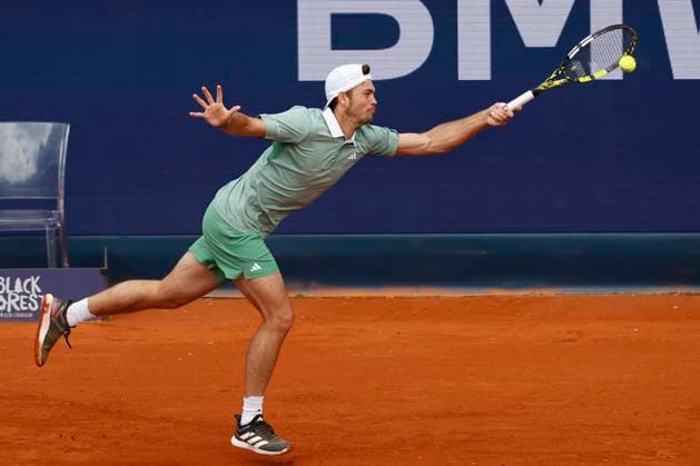 Maximilian Marterer GER Tennis BMW Open 2024 ATP MTTC Iphitos Munich Germany April 16, 2024 Copyright: xJuergenxHasenkopfx
