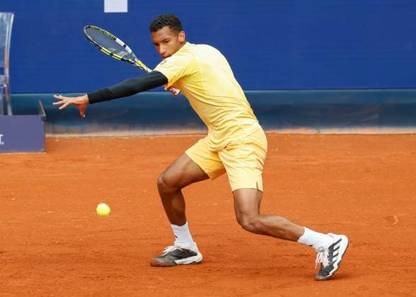 Felix Auger Aliassime CAN Tennis BMW Open 2024 ATP MTTC Iphitos Munich Germany April 16, 2024 Copyright: xJuergenxHasenkopfx