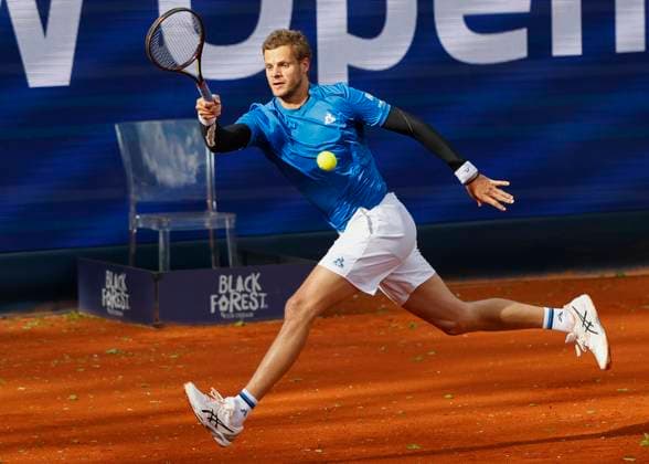 Yannick Hanfmann GER Tennis BMW Open 2024 ATP MTTC Iphitos Munich Germany April 16, 2024 Copyright: xJuergenxHasenkopfx