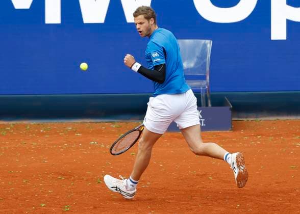 Yannick Hanfmann GER makes a fist and cheers,cheers,joy,emotion Copyright: xJuergenxHasenkopfx
