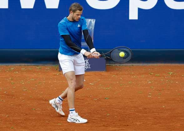 Yannick Hanfmann GER Tennis BMW Open 2024 ATP MTTC Iphitos Munich Germany April 16, 2024 Copyright: xJuergenxHasenkopfx