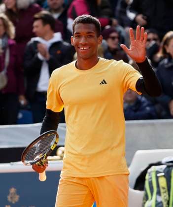 15 04 2024, BMW Open 2024, MTTC Iphitos Muenchen, Tennis, Sport Muenchen, in the picture Felix Auger Aliassime CAN winner against Maximilian Marterer GER