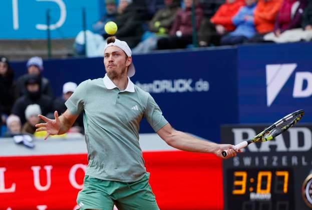 15 04 2024, BMW Open 2024, MTTC Iphitos Muenchen, Tennis, Sport Muenchen, in the picture Maximilian Marterer GER