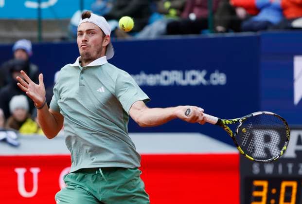 15 04 2024, BMW Open 2024, MTTC Iphitos Muenchen, Tennis, Sport Muenchen, in the picture Maximilian Marterer GER