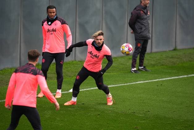 Football, CL, Manchester City, Training