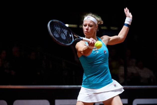 Laura Siegemund pictured , Laura Siegemund Germany , Barbora Krejcikova Czech Republic vs Fang Hsien Wu Taiwan , Yifan Xu China , Womens Doubles, Round 2, GER, Porsche Tennis Grand Prix Stuttgart, WTA 500, 16 04 2024 GER, Porsche Tennis Grand Prix, WTA 500, 16 04 2024 Stuttgart Copyright: xEibner-Pressefoto Memmlerx EP_MMR