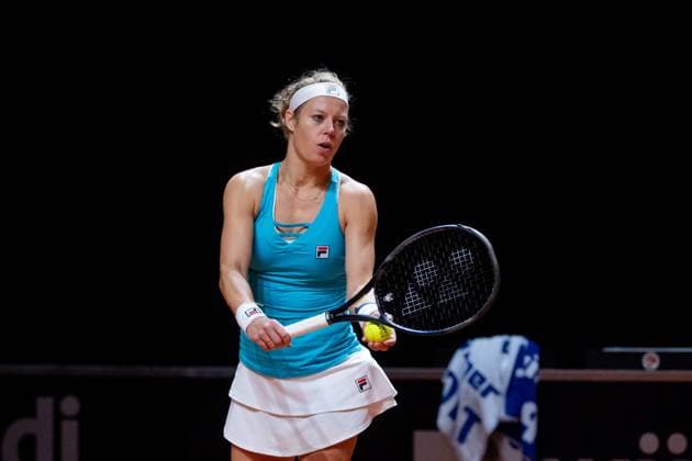 Laura Siegemund pictured , Laura Siegemund Germany , Barbora Krejcikova Czech Republic vs Fang Hsien Wu Taiwan , Yifan Xu China , Womens Doubles, Round 2, GER, Porsche Tennis Grand Prix Stuttgart, WTA 500, 16 04 2024 GER, Porsche Tennis Grand Prix, WTA 500, 16 04 2024 Stuttgart Copyright: xEibner-Pressefoto Memmlerx EP_MMR