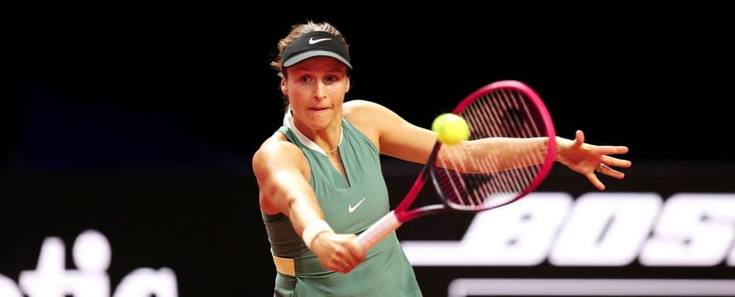 16 04 2024, Germany, Stuttgart, Porsche Tennis Grand Prix 2024, Tatjana Maria GER