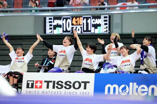 Japan team group, Mannschaftsbild, Totale (JPN), APRIL 17, 2024 - Wheelchair Basketball : 2024 IWBF Women s Repechage Tournament for Paris 2024 Paralympic Games, Preliminary round match between Japan and Canada at Asue Arena Osaka in Osaka, Japan. Noxthirdxpartyxsales  (250420276)