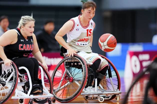 Mari Amimoto (JPN), APRIL 17, 2024 - Wheelchair Basketball : 2024 IWBF Women s Repechage Tournament for Paris 2024 Paralympic Games, Preliminary round match between Japan and Canada at Asue Arena Osaka in Osaka, Japan. Noxthirdxpartyxsales  (250420281)