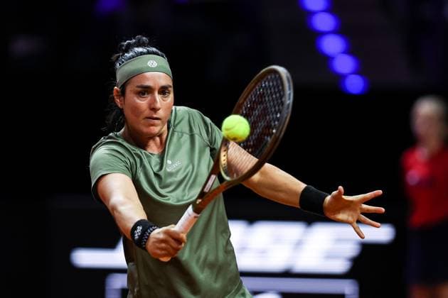 Ons Jabeur TUN Ekaterina Alexandrova RUS vs Ons Jabeur TUN GER Porsche Tennis Grand Prix GP Stuttgart 2024, Porsche Arena, 17 04 2024 GER Porsche Tennis Grand Prix GP Stuttgart 2024 Porsche Arena, 17 04 2024 Stuttgart Copyright: xEibner-Pressefoto RogerxBuerkex EP