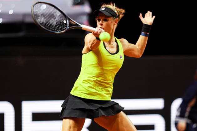 Laura Siegemund GER Marta Kostyuk UKR vs Laura Siegemund GER GER Porsche Tennis Grand Prix GP Stuttgart 2024, Porsche Arena, 17 04 2024 GER Porsche Tennis Grand Prix GP Stuttgart 2024 Porsche Arena, 17 04 2024 Stuttgart Copyright: xEibner-Pressefoto RogerxBuerkex EP