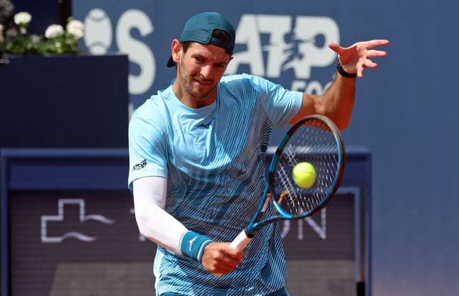 Barcelona Open Banc Sabadell 2024 - Day Three Andrea Vavassori is playing against Roberto Bautista Agut in the round of 32 of the Barcelona Open Banc Sabadell, 71st Conde de Godo Trophy, at the Real Club de Tennis Barcelona 1899, in Barcelona, Spain, on April 17, 2024. Barcelona Barcelona Spain  Copyright: xUrbanandsportx originalFilename:urbanandsport-barcelon240417_npMfD.jpg