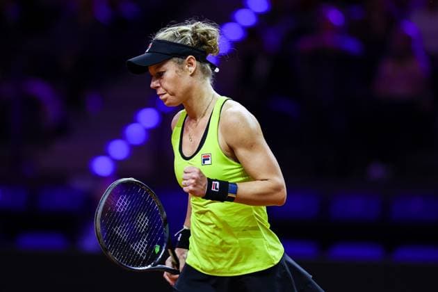 Laura Siegemund GER Marta Kostyuk UKR vs Laura Siegemund GER GER Porsche Tennis Grand Prix GP Stuttgart 2024, Porsche Arena, 17 04 2024 GER Porsche Tennis Grand Prix GP Stuttgart 2024 Porsche Arena, 17 04 2024 Stuttgart Copyright: xEibner-Pressefoto RogerxBuerkex EP